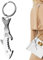 Shark Bottle Opener Keyring - Beer Opener Tool,Compact Multifunctional Stylish Outdoor Adventure Men Keychain