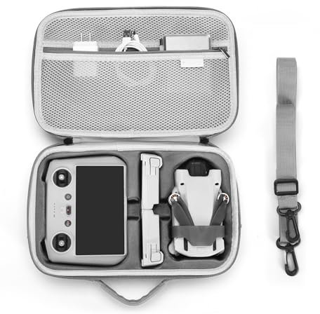 Uvafly Mini 3/Pro Tasche - Kompakte Reisetasche, Tragbare Aufbewahrungstasche Mit Schultergurt für DJI Mini 3/Pro Drohne RC Controller Zubehör