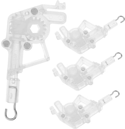 GETAJGHSD 4 Pezzi Accessori Per Tende Finestra Parte Di Ricambio Di Ricambio Per Finestre Sul Tetto Tende A Binario Basso Accessori Accessori Per Finestre Cieche Parte Cieca In