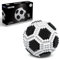 KADELE Fußball Baustein Set, Erwachsene herausfordernde STEM Block Dekorationen, Miniatur 3D Bildungsspielzeug für Alter 16 und höher, (437 Stücke)