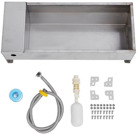 Automatic Livestock Water Trough, Self Filling Outdoor Animal Drinking Water Bowl for Dog Horse Goat Pig Cow and More