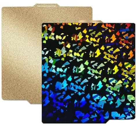 Sirxlevcy Plaque de Construction PEY PEI pour Imprimante 3D Bambu-Lab X1/X1C/X1E/P1P/P1S/A1,A