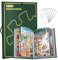 Metionga Puzzlemappe, Puzzle Organizer für 1000 Teile, Puzzle Aufbewahrung mit 25 Taschen, Staubdichtes und Schützendes Puzzle Zubehör