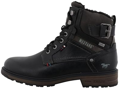MUSTANG Herren Stiefeletten Marian | Erwachsene Schnürstiefeletten | 15M0021001 | Weite G | Reißverschluss