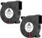 GDSTIME 50mm 5015 blower fan 24V 3D Printer Cooling Fan 2Pin 6000RFM High-Speed For Humidifier Aromatherapy Repair
