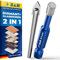 S&R Brocas de Diamante de 6 mm - Juego de 2: 1 Broca de Diamante + 1 Broca de carburo de vidrio para Gres cerámico Azulejos Mármol Vidrio Cerámico Granito