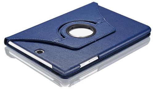 UPFKFOJZX Compatibile con Samsung Galaxy Tab S2 8 2015 (SM-T710 SM-T713 SM-T715) Custodia per tablet Copertura Completa Ultra Sottile Copertura in Pelle Copertura 360 gradi Staffa Rotante Guscio