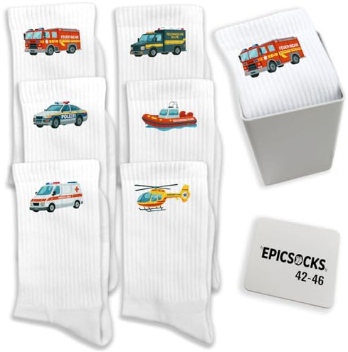epicsocks Einsatzkräfte Socken im in verschiedenen Größen