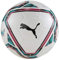 PUMA 83313 Unisex – Erwachsene teamFINAL 21 Lite Ball290gFußball,White-RoseRed-OceanDepthsBlack,3