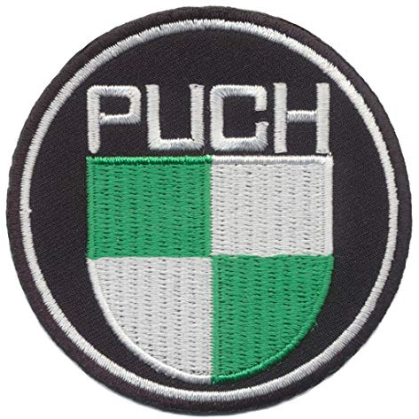 Puch Patch Aufnäher Bügelbild Mofa Mokick Motorrad Österreich