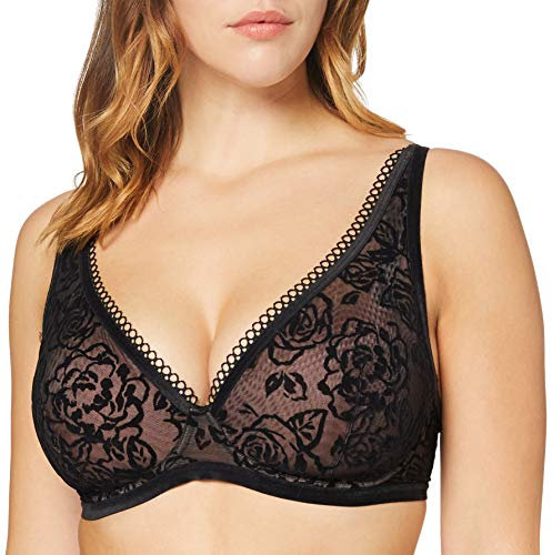 Triumph Damen Velvet Rose Spotlight WP Geformter BH, BLACK, 85B