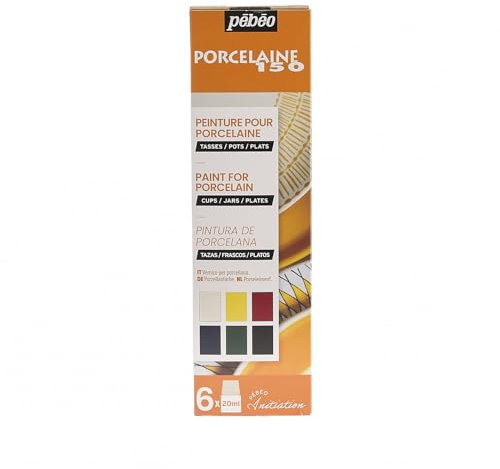 Pebeo Paint, Starter Pack-1, 6X20ML