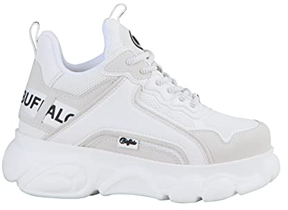 Buffalo CLD Chai Frauen Sneaker weiß EU42 Kunstleder, Textil Streetwear