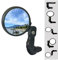 Hafny Fahrradspiegel, mehrfach verstellbar, HD-Sicherheitsglas, stoßfest, E-Bike-Spiegel, Fahrradrückspiegel, Fahrradrückspiegel, HF-M952S-FR08 (Silberglas)
