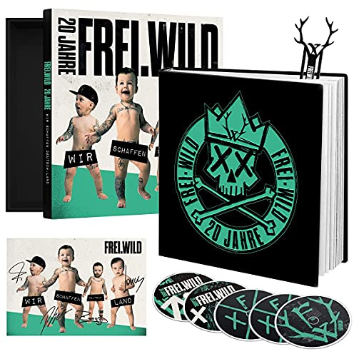 Freiwild Wir Schaffen DeutschLand 20 Jahre Neue CD 2021 Box-Set 3CD+2BluRay FanSet