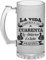 Taza de desayuno regalo original para 40 cumpleaños - regalos para hombres 40 años - regalos 40 cumpleaños mujer (Jarra Cerveza 40a Español)