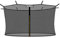 Baunsal® Trampolin Sicherheitsnetz Ø 305 cm (JS-IN) für 8 Netzstangen Netzhöhe 180 cm Ersatzteile Trampolin Netz Trampolin Schutznetz Sicherheitsnetz Kinder Trampolin Ersatznetz Trampolin Outdoor