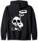 Vaping Panda Bear Blowing Vapor Rings - Nicotin Fiends Gear Kapuzenjacke