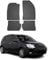 OMAC Gummi Fußmatten kompatibel mit Ford Fiesta MK5 2002-2008 Automatten Gummi Schwarz 4tlg