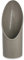 1 pezzo Portabicchieri porta bicchieri in plastica per 50 bicchieri due colori da banco dispenser per bicchieri monouso (Tortora)