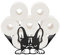 SUMNACON Schwarz Toilettenpapierhalter aus Metall WC Rollenhalter Stehend Toilettenpapierhalter Stehend Papierhalter Toilettenrollenhalter Ohne Bohren Dekoration für Badezimmer Küche Bulldogge-Form