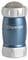 Marcato Dispenser Powder Blu, Spargi Zucchero a Velo, Alluminio Anodizzato, 10x5x5 cm, Design Elegante, Facile da Usare