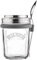 AMK® 0.35 Litre Glass Breakfast On The Go Jar Work Lunchbox Set with Spoon