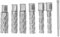 7 Pezzi Set di Frese Anulari in Acciaio al Carburo 3 Flauti Flauto a Spirale Kit per Trapano Magnetico per Metallo Trapano Magnetico 0,51 Pollici