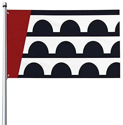 Aliment Flagge von Des Moines Iowa Flagge, 90 x 150 cm, für den Außenbereich, Garten, Dekoration, Banner, Innenbereich, Familie, Urlaub, Mode, Party, Dekoration