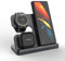 Inductive Charging Dock per Samsung, Caricatore Wireless 3 in 1 per Galaxy Watch 6/6 Classic/5/5 Pro/4/3/Active 2/1 Caricatore per Samsung Galaxy S24 Ultra S23 S22 S21 Z Flip Z Fold 5 4 Galaxy Buds