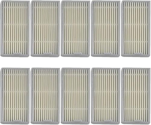 Daaxing HEPA Filters For Lidl SilverCrest SSR 3000 A1 Robot Vacuum Cleaner Replacement Parts, Washable And Reuse Them Filters (10PCS)