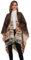 Colornial Damen Eleganter Umhang Schal Vorderseite Offen Weicher Poncho, Geeignet für Frühling, Herbst und Winter