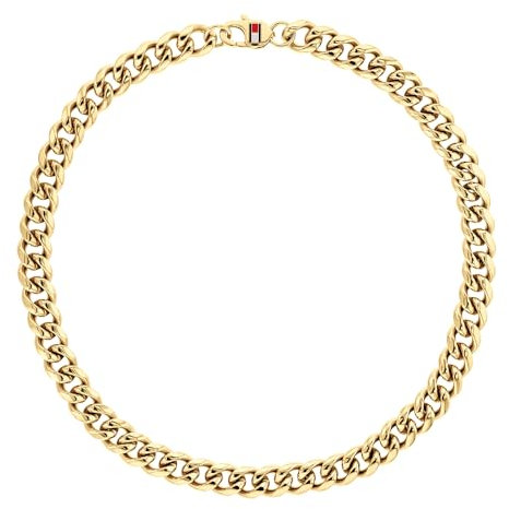 Tommy Hilfiger Jewelry Gliederhalskette für Herren aus Edelstahl - Erhältlich aus Gold oder Silber