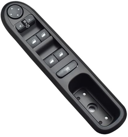 6554.ER Interruptor del elevalunas delantero izquierdo para Peugeot 407 2004-2010 (Delantero Izquierdo)