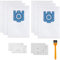 6 Pack Vacuum Bags for Miele GN Hoover Bag 3D Efficiency Dust Bag for Miele Classic C1 Complete C2 C3, S2 S5 S8 S400i, S600, S800, S5000, S8000 Series with 2 Filters Replacement for 9917730