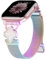 Milanaise Armbänder für Apple Watch SE/2 Armband 40mm 44mm 42mm 41mm 38mm 46mm 45mm 49mm Damen,Dünn Bling-Klee-Armband Magnetic Metall Edelstahl Milanese Loop Band für iWatch 10 9 8 7 6 5 4 3 Ultra