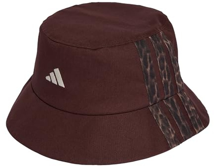 adidas Unisex Sportswear Classic Graphic Bucket, Shadow Brown/Earth strata, M-L