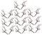 ULTECHNOVO 12piezas Ramas Artificiales Decorativas para Decoración De Navidad Y Halloween Ramas De Árbol Secas para Manualidades Y Centros De Mesa