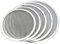ZSREYFNB Piatti Pizza 1 teglia da Forno for Pizza Antiaderente for Pizza in Metallo da 6-22 Pollici Piatti per Pizza(13 inch 2 PCS)