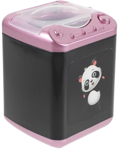 Plastica Pulitore in per Elettrico Mini Pennelli | Spugne e Polvere, Leggero e Compatto, Due Pile Aaa Non Incluse