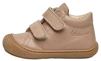 Naturino Cocoon VL-Lauflernschuhe aus Nappaleder Taubengrau 25