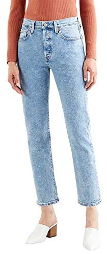 Levi's Women's 501 Crop Jeans, Samba Tango Surge, 31W / 30L