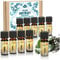 com-four® 10x duftende Öle im Set - Raumduft Wellness - Duftöl für Aroma-Diffusoren, Lufterfrischer, Wasser-Verdampfer, Luft-Befeuchter (010 Stück - Wellness)
