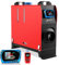 HCALORY Calentador de Aire Diesel 8KW, Calentador de Vehículos Diesel 12V, Calefacción Estacionaria Diesel Portátil con Monitor LCD para Camión Autobus Barco RV con Mando a Distancia