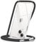 CAROKI Crossbody Case for iPhone 14,Necklace Mobile Phone Cover with Cord Strap Clear Transparent TPU Soft iPhone 14 Cover Holder with Neck Cord Lanyard Strap-Black