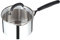 Prestige Made To Last Stainless Steel Saucepan with Lid 20cm - Large saucepan with Straining Lid, Measurement Guide & Easy Grip Silicone Handles, Induction Suitable, Dishwasher Safe Cookware
