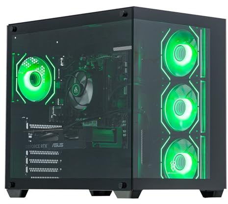 Veno Scorp Gaming PC AMD Ryzen 5 5600G RX VEGA 7 Graphics - 16GB 3200MHz DDR4 RAM - 512GB NVMe SSD - 550W 80+ PSU - Windows 11 - WiFi - NEMESIS 4
