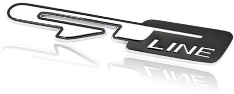KAnduo Auto Frontgrill Kofferraumaufkleber Embleme kompatibel mit für Kia GT LINE,A