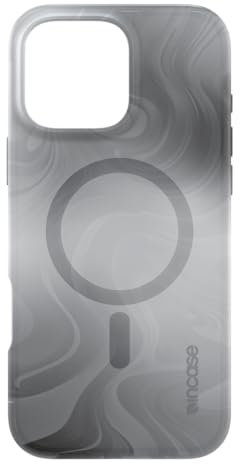 Incase Halo Schutzhülle für iPhone 16 Pro Max – Hydro Dip MagSafe kompatible Apple iPhone-Hülle, 3 m Fallschutz, Schutzhülle mit Lanyard-Schlaufe, schlankes Design (Oil Slick Smoke, iPhone 16 Pro Max)