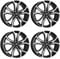 4x Dezent Felgen Alufelgen TV dark 8.0Jx20 ET40 5x108 kompatibel mit Volvo C30 S80 V40 V70 XC 60 XC 70 S60 S90 V60 V90 XC 40 XC 90